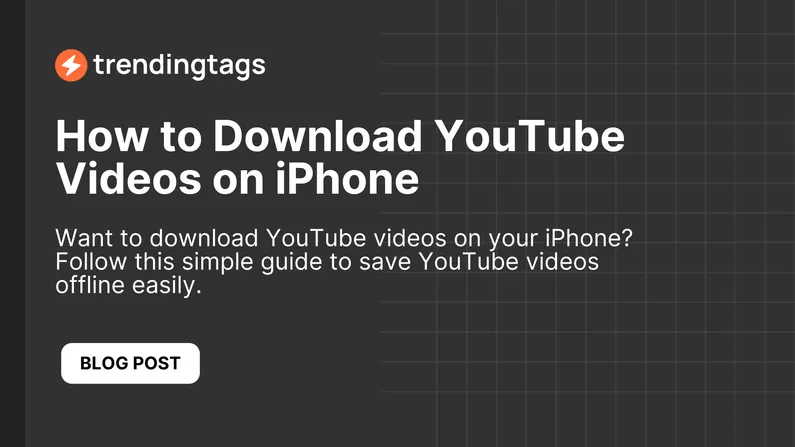 How to Download YouTube Videos on iPhone